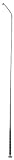 Kerbl Fusta Purpurina, Negro, Unisex, Dressurgerte mit Glitzer, Schwarz, 110 cm, mit Schlag, Negro, 110 cm