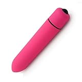 Entrega de viaje rápido bola de masaje de ajuste de bala de silicona suave juguetes femeninos para placer, fuerte choque herramienta de bala personal para hombres y mujeres, tamaño pequeño (rojo)
