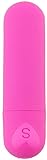 10 modos de herramienta bala impermeable para mujeres y hombres, fuerte choque portátil, ajuste de bala pequeña, juguetes suaves de silicona para relajarse el cuerpo peresonal (rojo rosa)