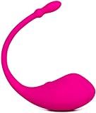 LOVENSE Lush Vibrador con Control Remoto Bluetooth App, Vibrador a Distancia para Mujeres, Patrones de Vibración Personalizados Ilimitados