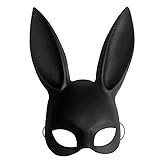housesweet Máscara de conejo para Halloween, disfraz de conejo, fiesta de Halloween, máscara para orejas de conejo.