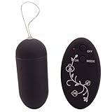Yocitoy 50 Freqency Cute Waterproof Remote Control Jump Egg Female Adult Sex Toys Supplies Black