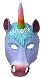 VENTURA TRADING AM5 Máscara de Unicornio Poni Mascarilla de Unicornio Mascara Veneciana Mascarada Máscara de Caballo de Fiesta Máscara de Animal
